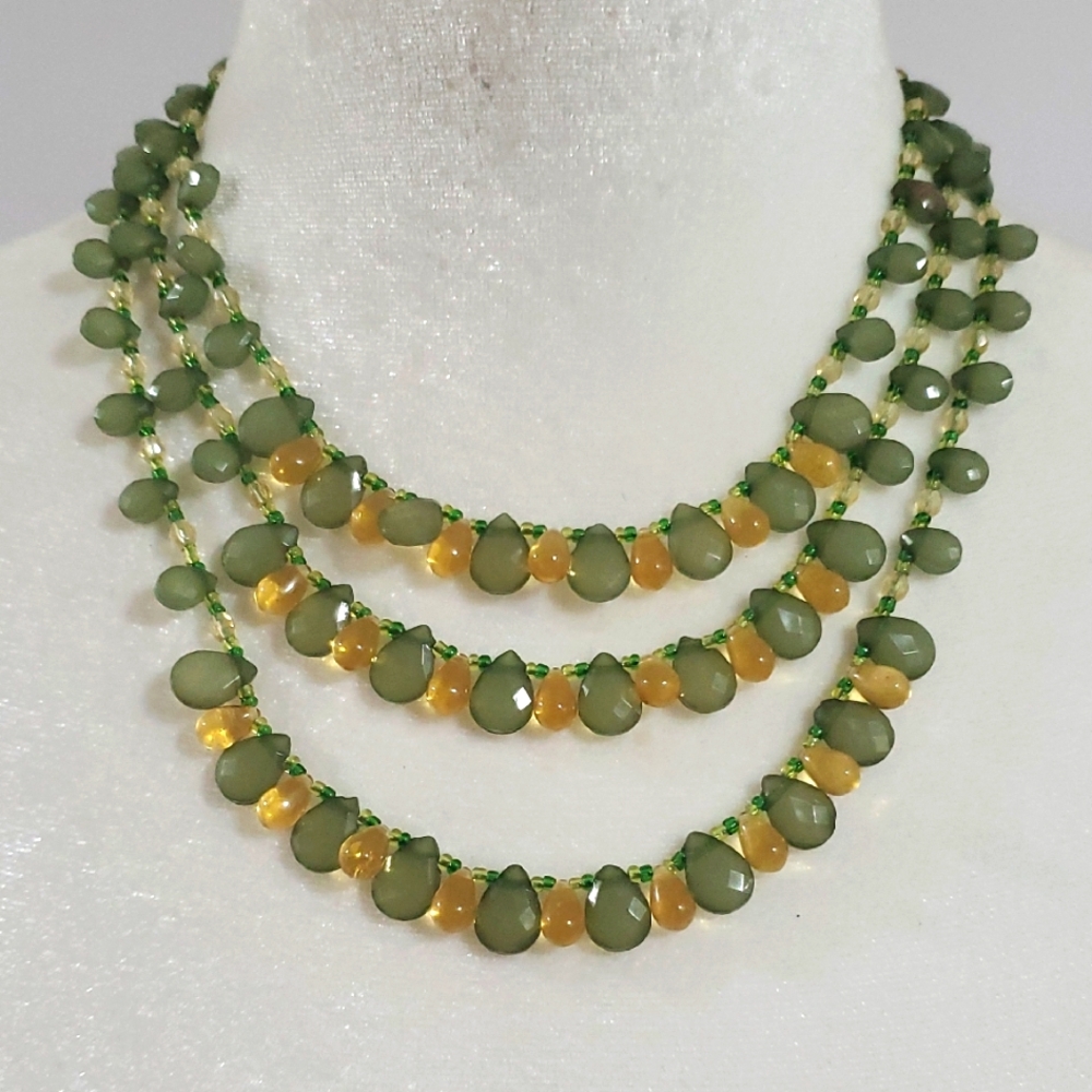 Chic Multicolor Beaded Necklace